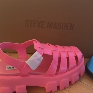 Steve Madden Vibrant Pink Sandals